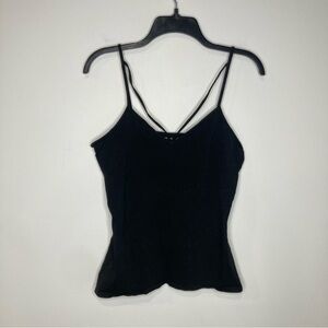 Express one eleven black Strappy tank‎ top size large